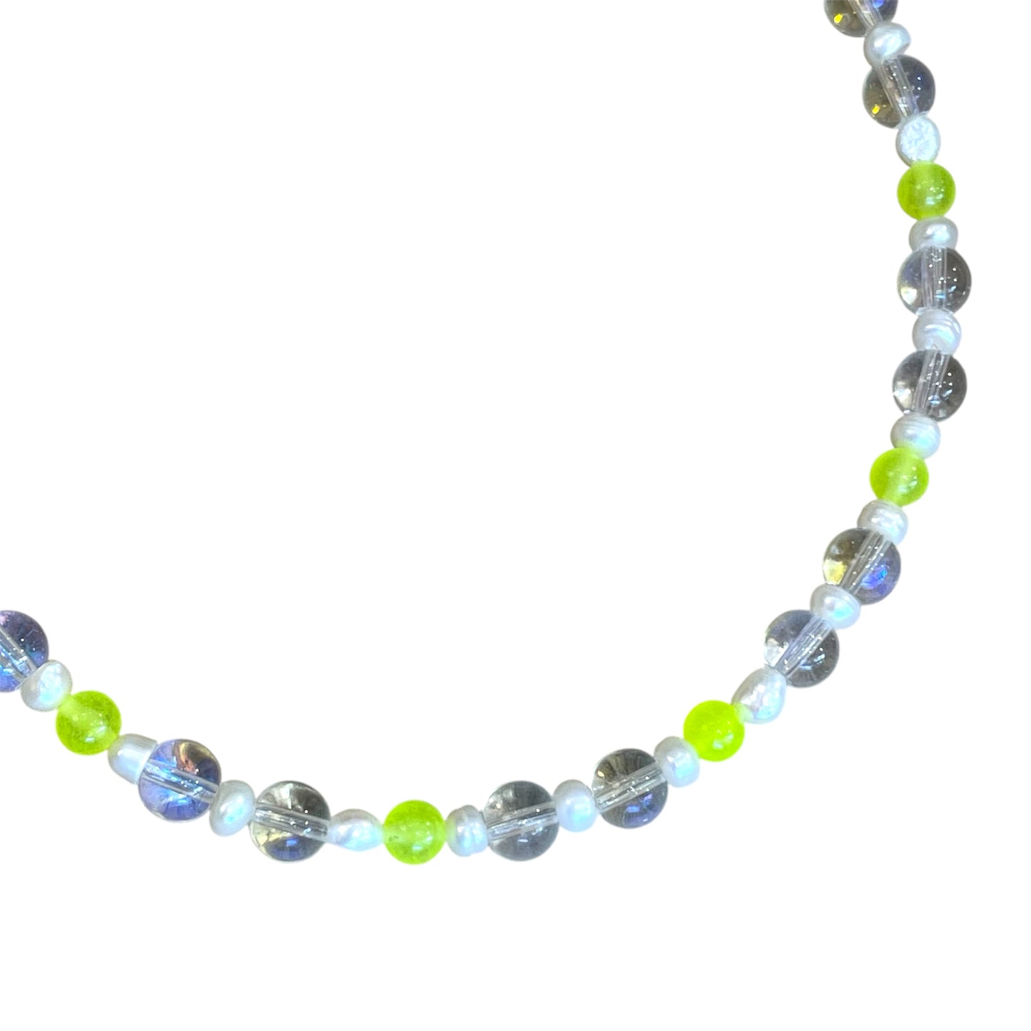 Necklace - Yellow Bubble