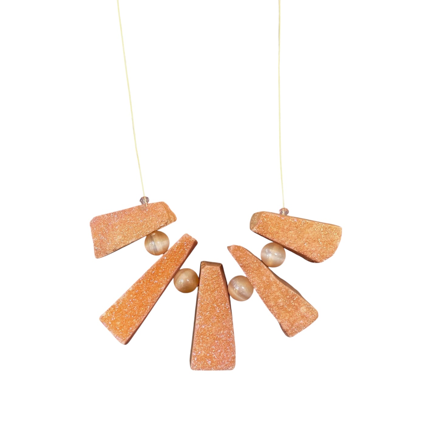 Necklace - Golden Agate Queen