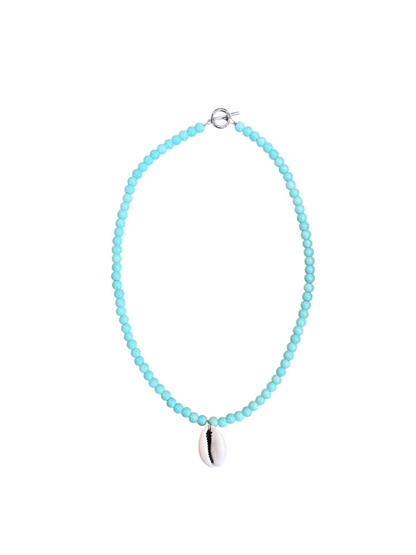 Necklace - Turquoise Cowrie