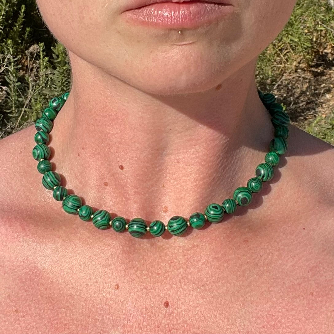 Necklace - Malachite