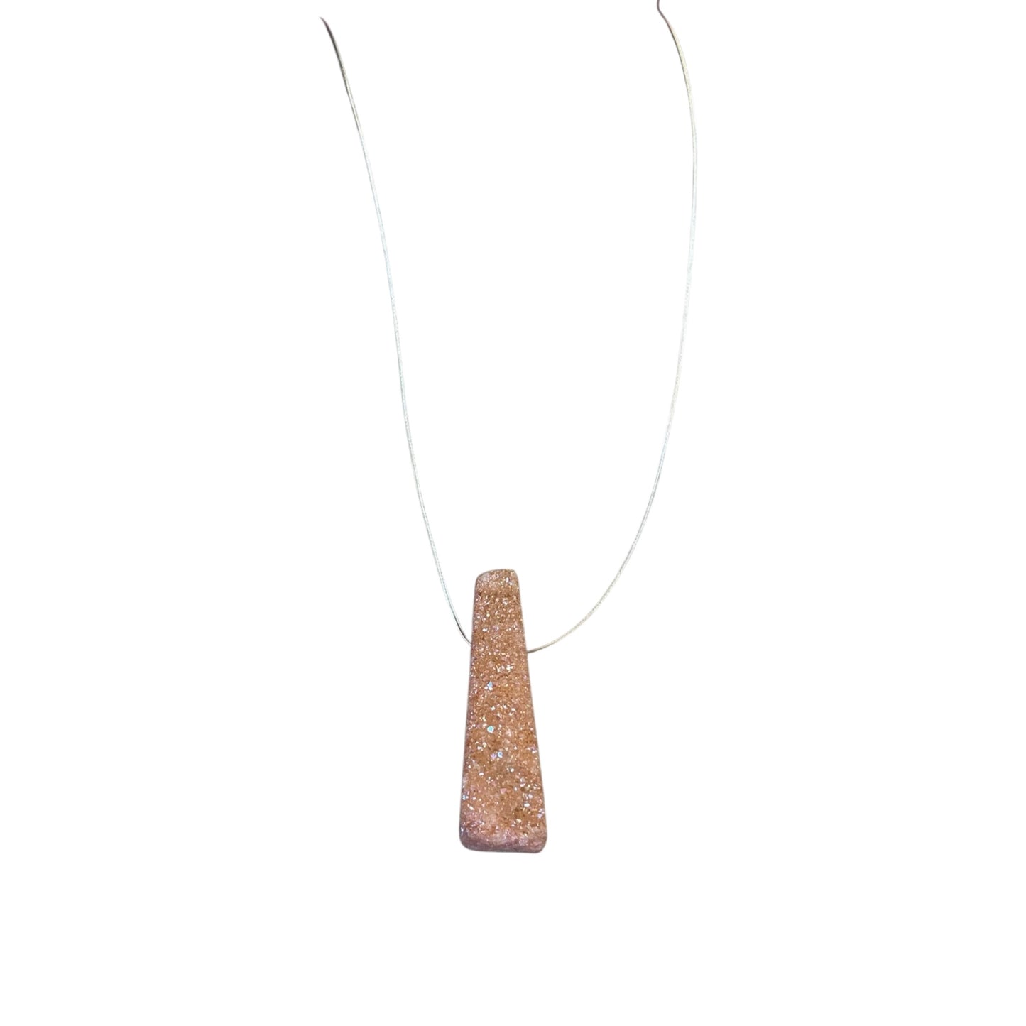 Necklace - Gold Agate