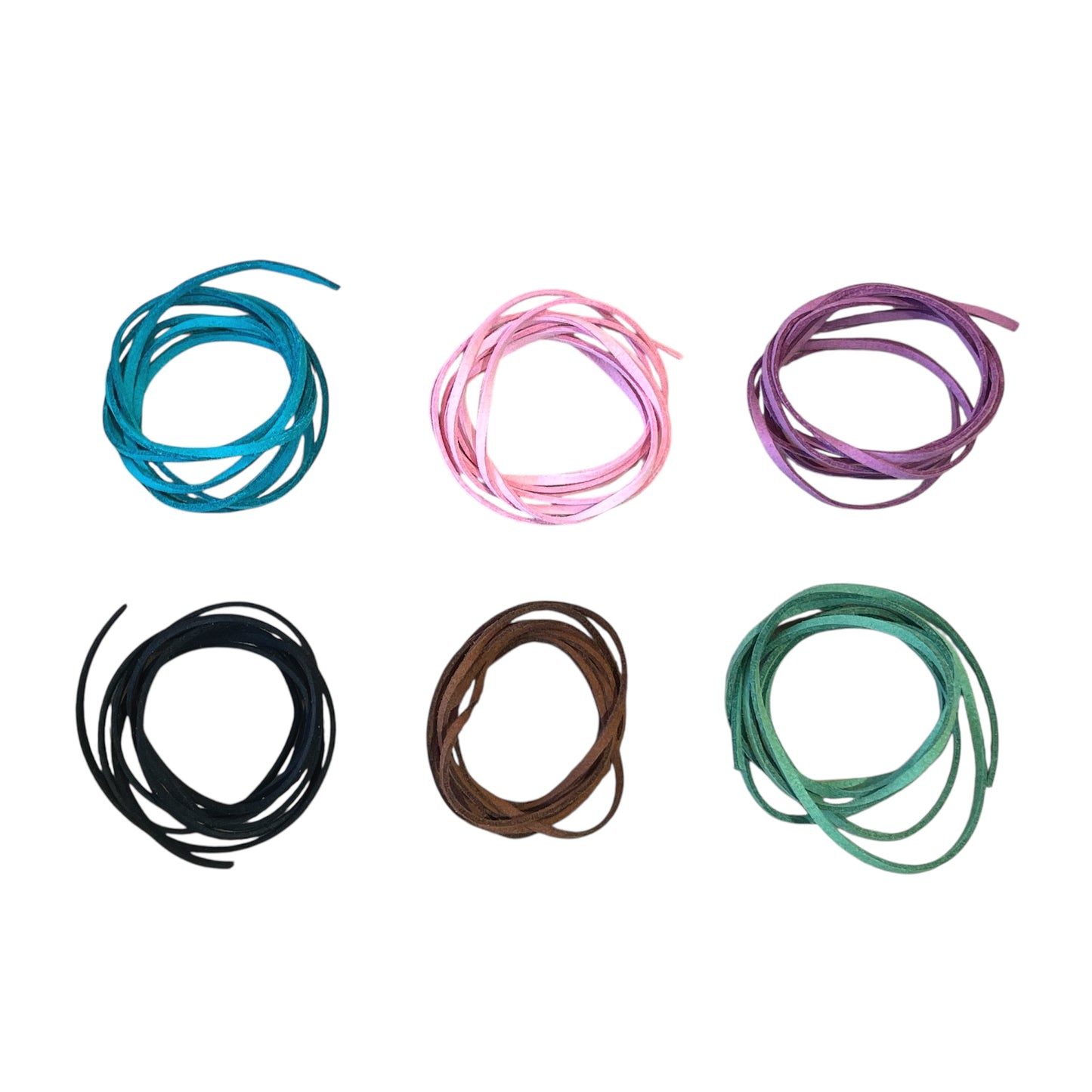 Wrap Necklace - Blue Shell