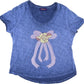 T-Shirt - Blue Bow