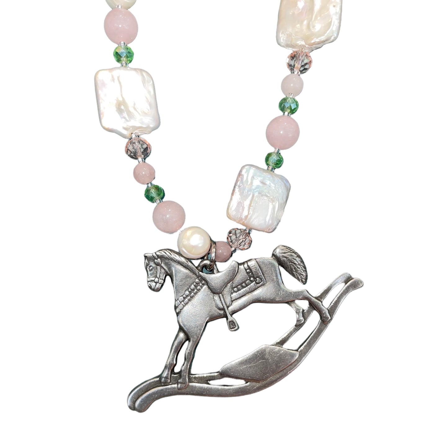 Necklace - Silver Seahorse